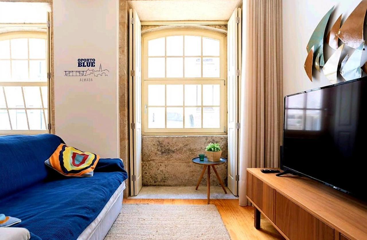 Oporto Blue Almada Apartment Ngoại thất bức ảnh